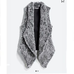 Stitch Fix Bagatelle Trulee Faux Fur Vest, Large